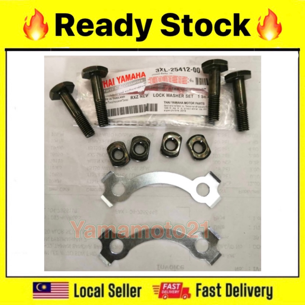 Yamaha Y110/SRL110/135LC/Y125Z/ RXZ SCREW SPROCKET SET ORIGINAL ...