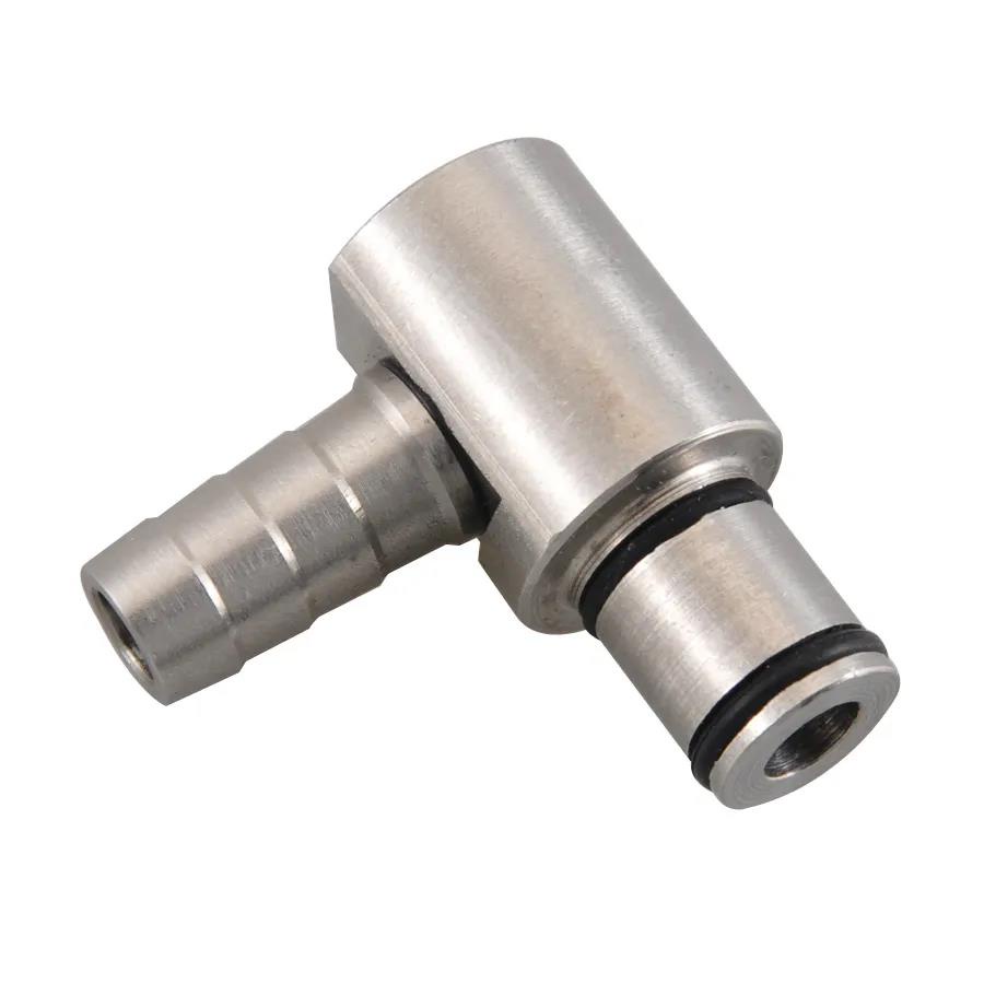 Motorcycle QuickRelease Coupling 90 Degree Fuel Regulator For BMW