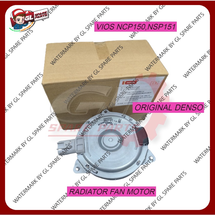 RADIATOR FAN MOTOR (DENSO)(ORIGINAL) TOYOTA VIOS NCP150 NSP151 (268000 ...