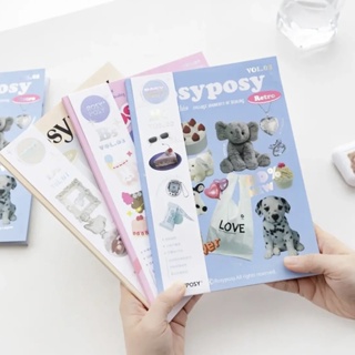 Sticker Book Sticker Pages Journal Supplies Aesthetic Stickers Scrapbook  Supplies ROSY POSY Large Sticker Book Craft Stickers 