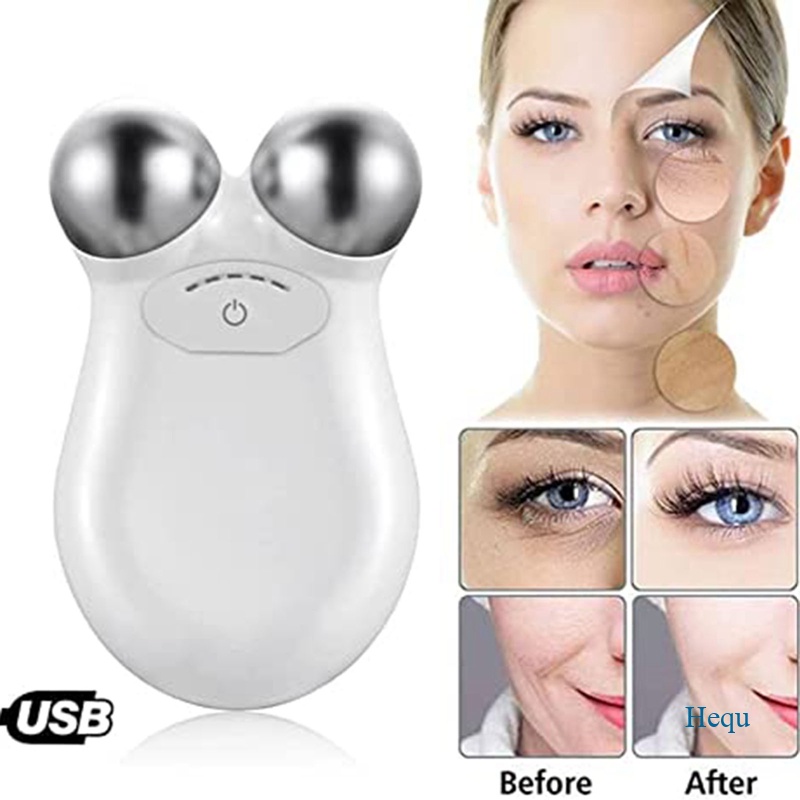 HEQU Ready Stock | Mini Microcurrent Face Lift Machine Skin Tightening ...