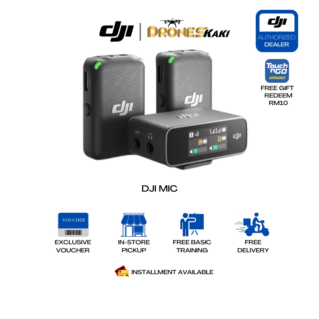 DJI Mic Wireless Microphone (1 transmitter)