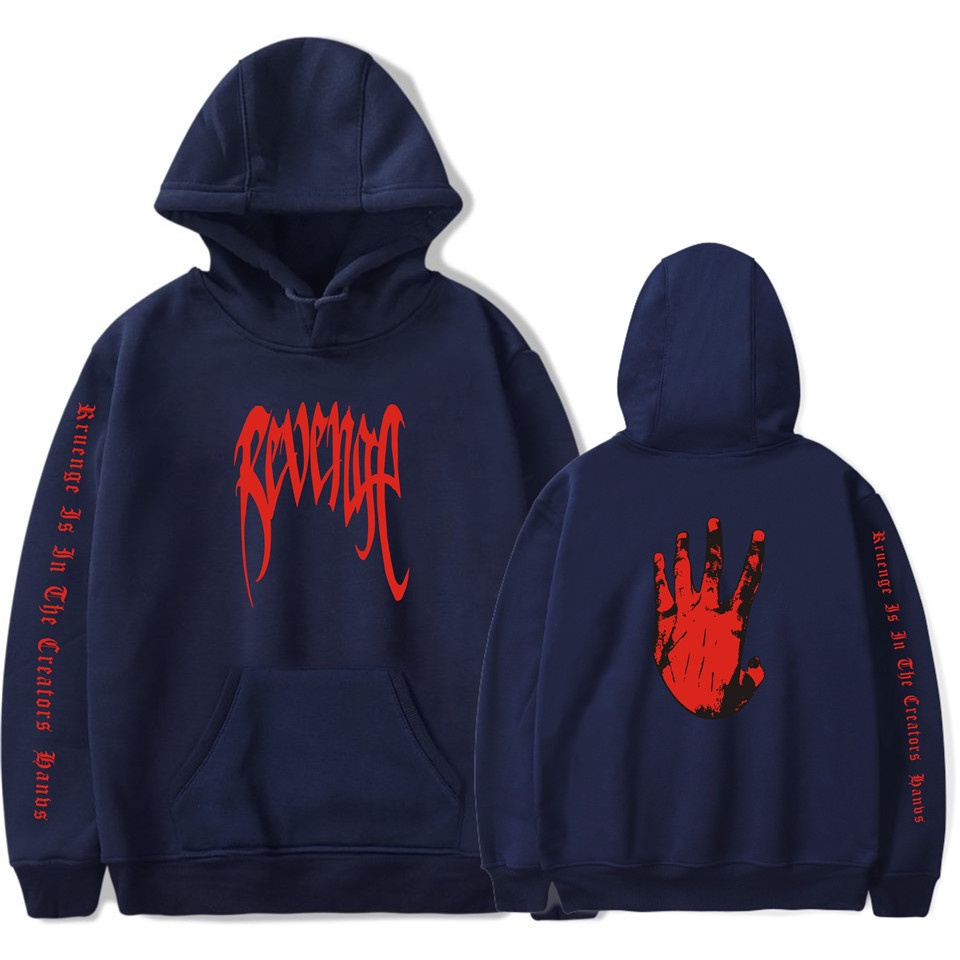 Xxxtentacion Hoodie Pullover Rapper Casual Hooded Sweatshirt For Men Teens Shopee Malaysia