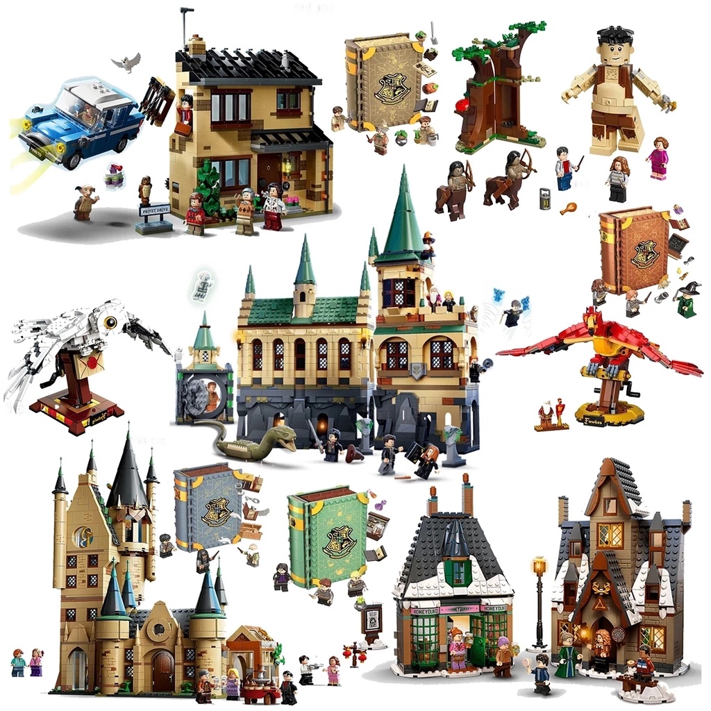 Lego Harry Potter Hogwarts Catle Train Forbidden Forest Umbridge ...