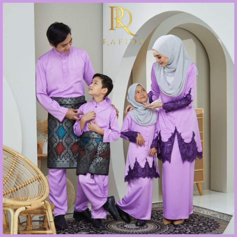 [Team Purple lilac | Baju Raya Lilac | Baju Raya Purple Lilac | Baju ...