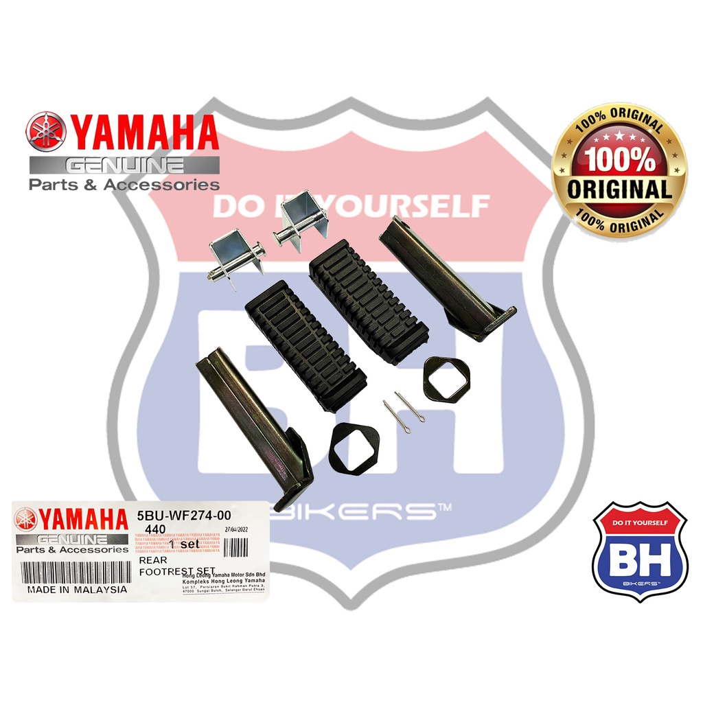 YAMAHA LC135 135LC Y125Z Y125ZR 125ZR SRL REAR FOOTREST SET BRACKET