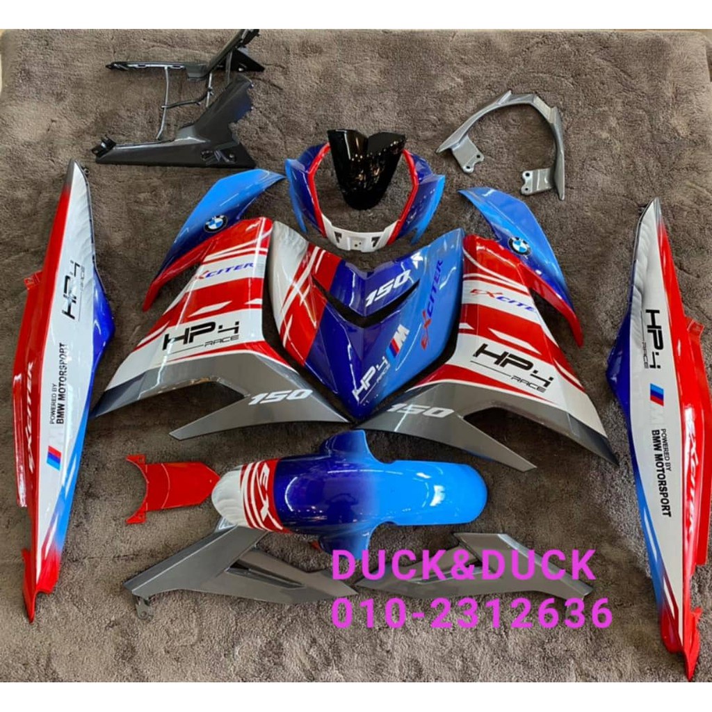 Y15ZR V1/V2 COVER SET AIRBRUSH BMW Shopee Malaysia