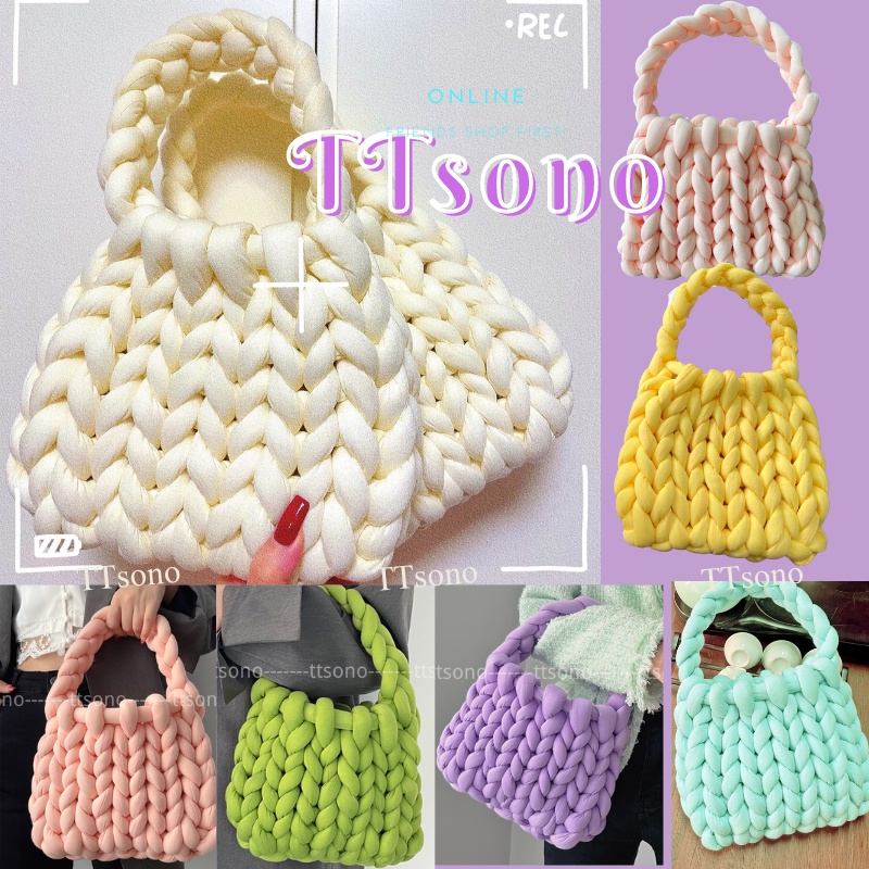 How to hand crochet chunky yarn bag  Yarn bag tutorial, Chunky crochet,  Chunky yarn crochet pattern