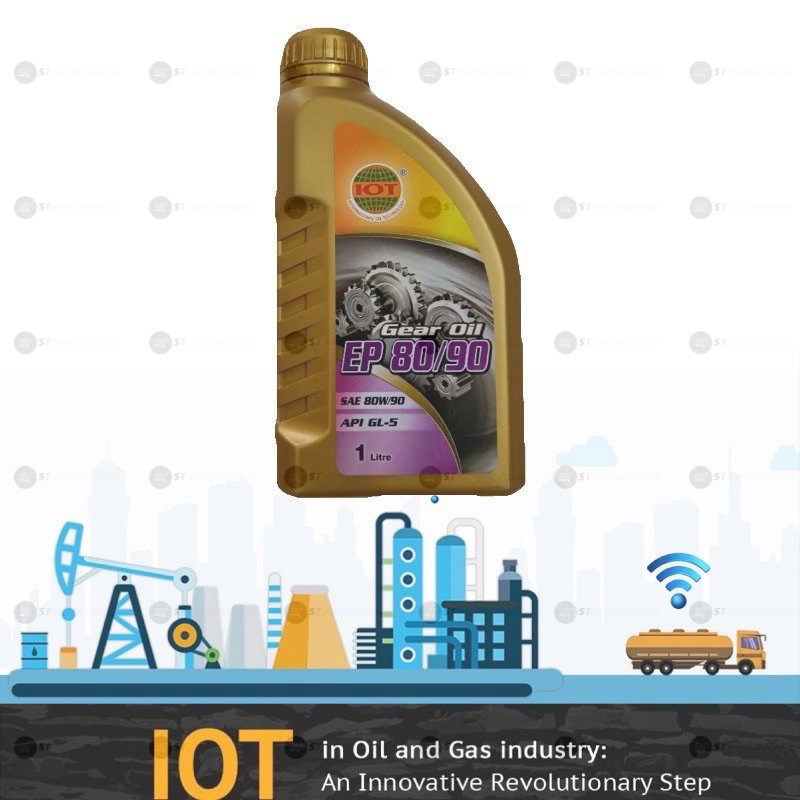 IOT EP 80/90 SAE 80W90 API GL5 manual gear oil (1 liter) for Proton