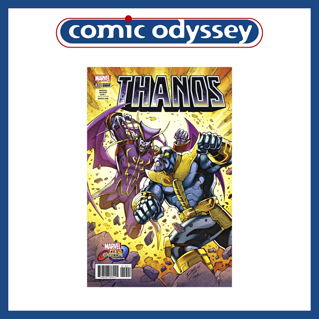 THANOS 10 (2016) Ron Lim MARVEL VS CAPCOM Variant Cover | Shopee Malaysia