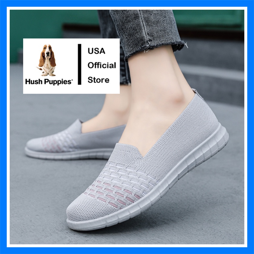 Hush Puppies women shoes Women s casual leather shoes ladies shoes Boat Shoes Flat Shoes woman Shopee Malaysia