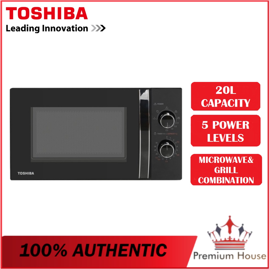 Toshiba Mw Mg P Bk L Microwave Oven With Grill Microwave Combination Shopee Malaysia