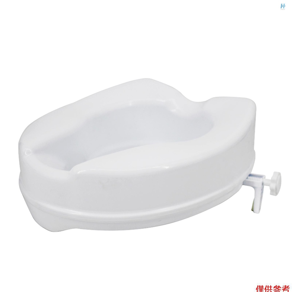 HGM Raised Toilet Seat 300 Lbs Heavy Duty Elevated Toilet Seat with