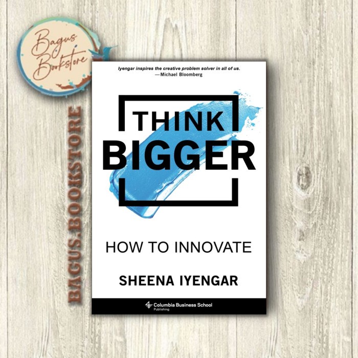 Think Bigger: How To Innovate - Sheena Iyengar (English) | Shopee Malaysia