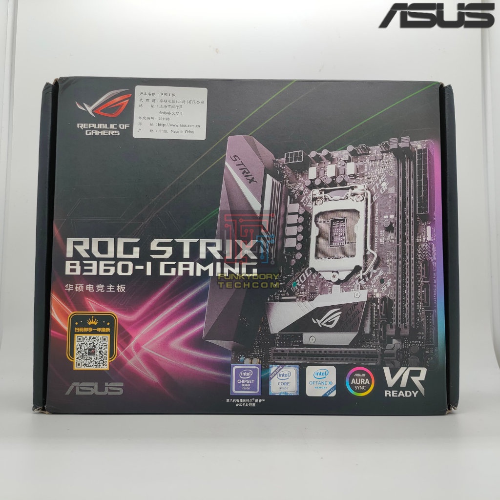 Asus ROG STRIX B360I GAMING Mini ITX LGA1151 Motherboard Shopee Malaysia