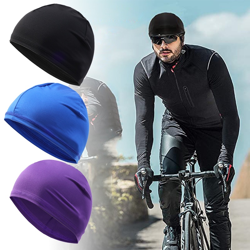 Simple Solid Color Quick Dry Ice Silk Riding Hat/ Summer Outdoor Sun ...