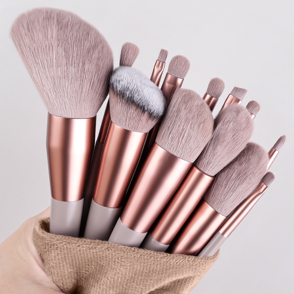 13 pcs soft soft soft makeup brushes set for cosmetics foundation blush