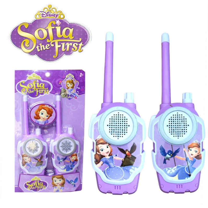 Sofia The First Kids Girl Walkie Talkie Toys Playset Shopee Malaysia