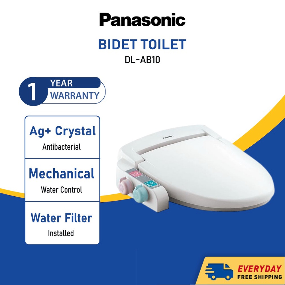 PANASONIC DLAB10 Hygienic Bidet Toilet Seat 2.0L / MINUTE Detachable