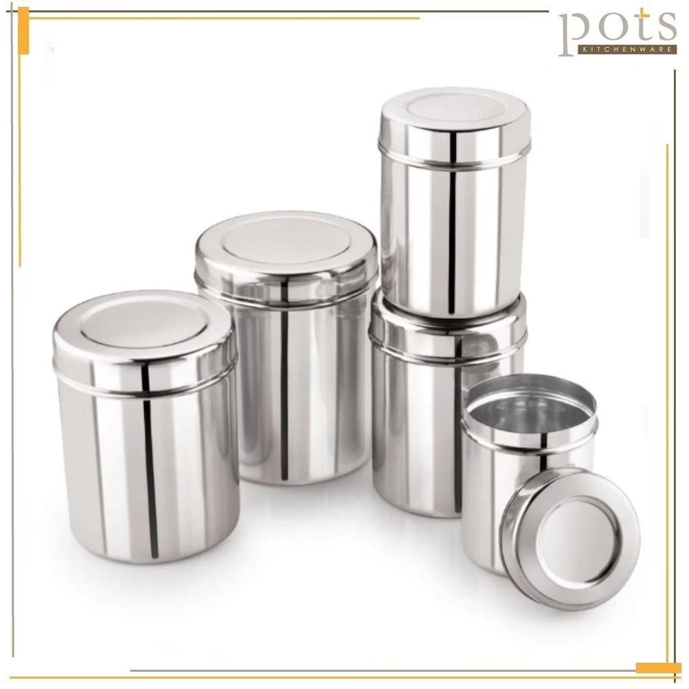 High Quality Stainless Steel Seasoning Condiment Container Canister ...