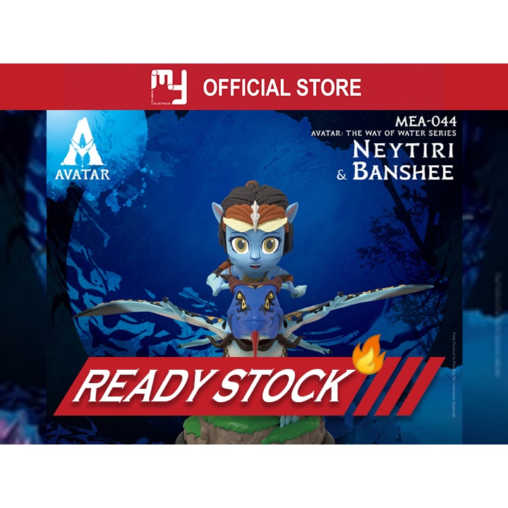 Beast Kingdom Avatar – La Via Dell'Acqua: Neytiri & Banshee – Mini Egg Attack MEA-044 – Figura Da 7,6 Cm