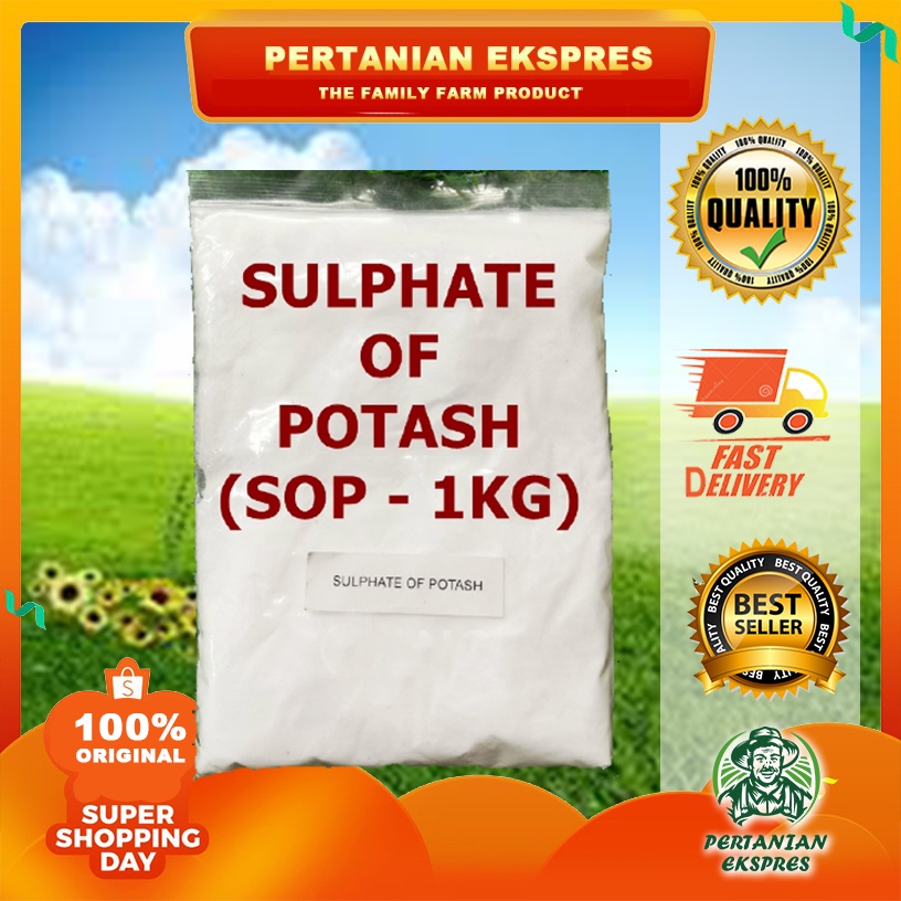 Sop Potassium Sulfate Kg Sulphate Of Potash Baja Hydroponik