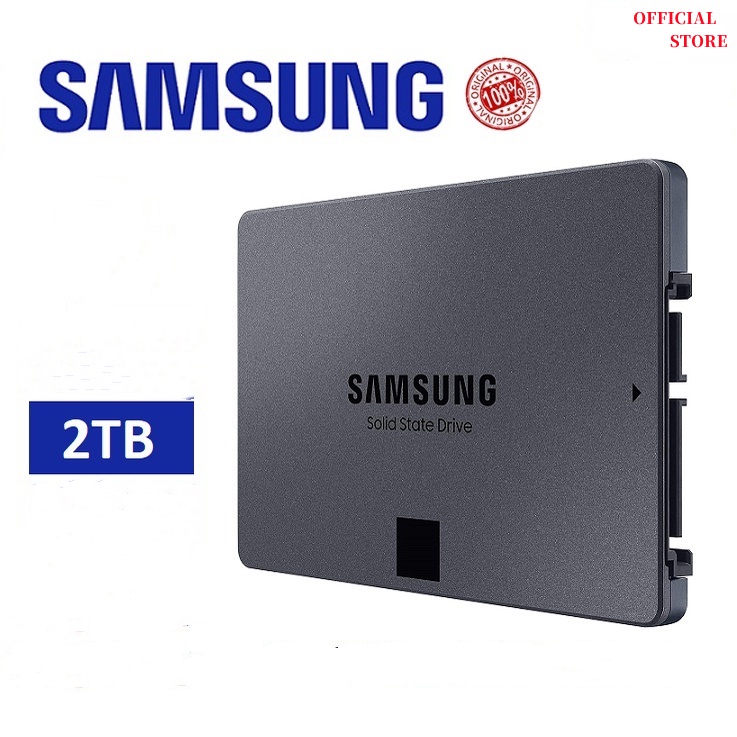 Samsung SSD 870 QVO 2.5" SATA (1TB / 2TB) / VNAND Solid State Drive / Up to 530 MB/s