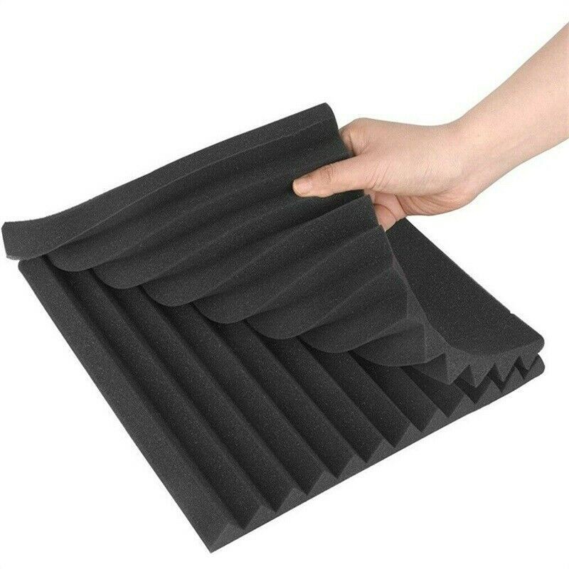 Soundproof Foam Triagle Edge Wedge Sponge Tiga Segi Studio Absorb Panel ...
