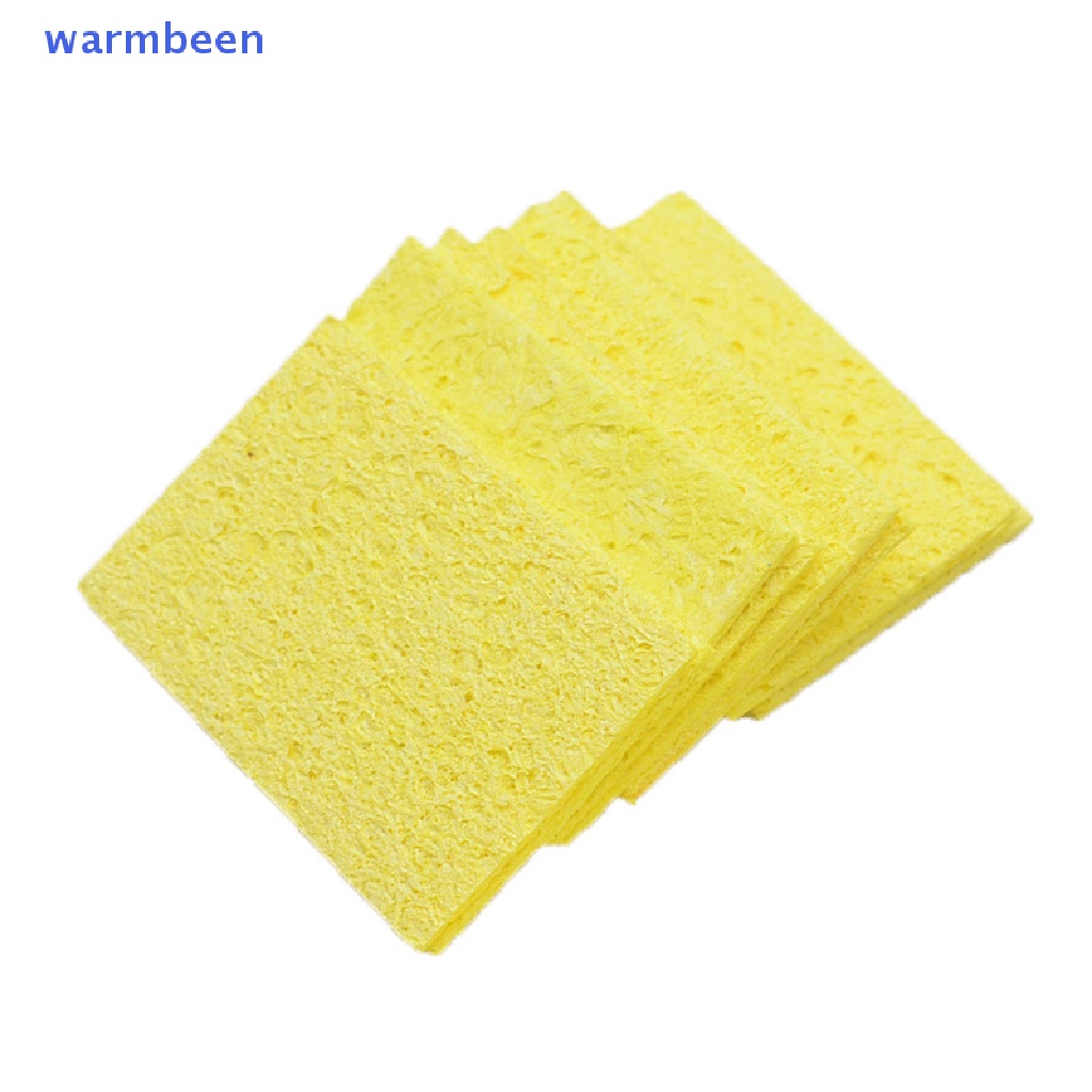 Warmbeen 10pcsset Cleaning Sponge Cleaner For Enduring Electric Welding Soldering Iron 3293