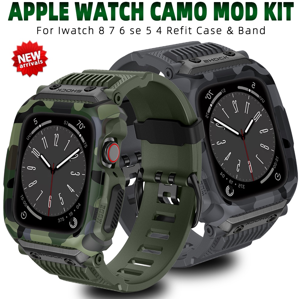 Camo apple watch online case