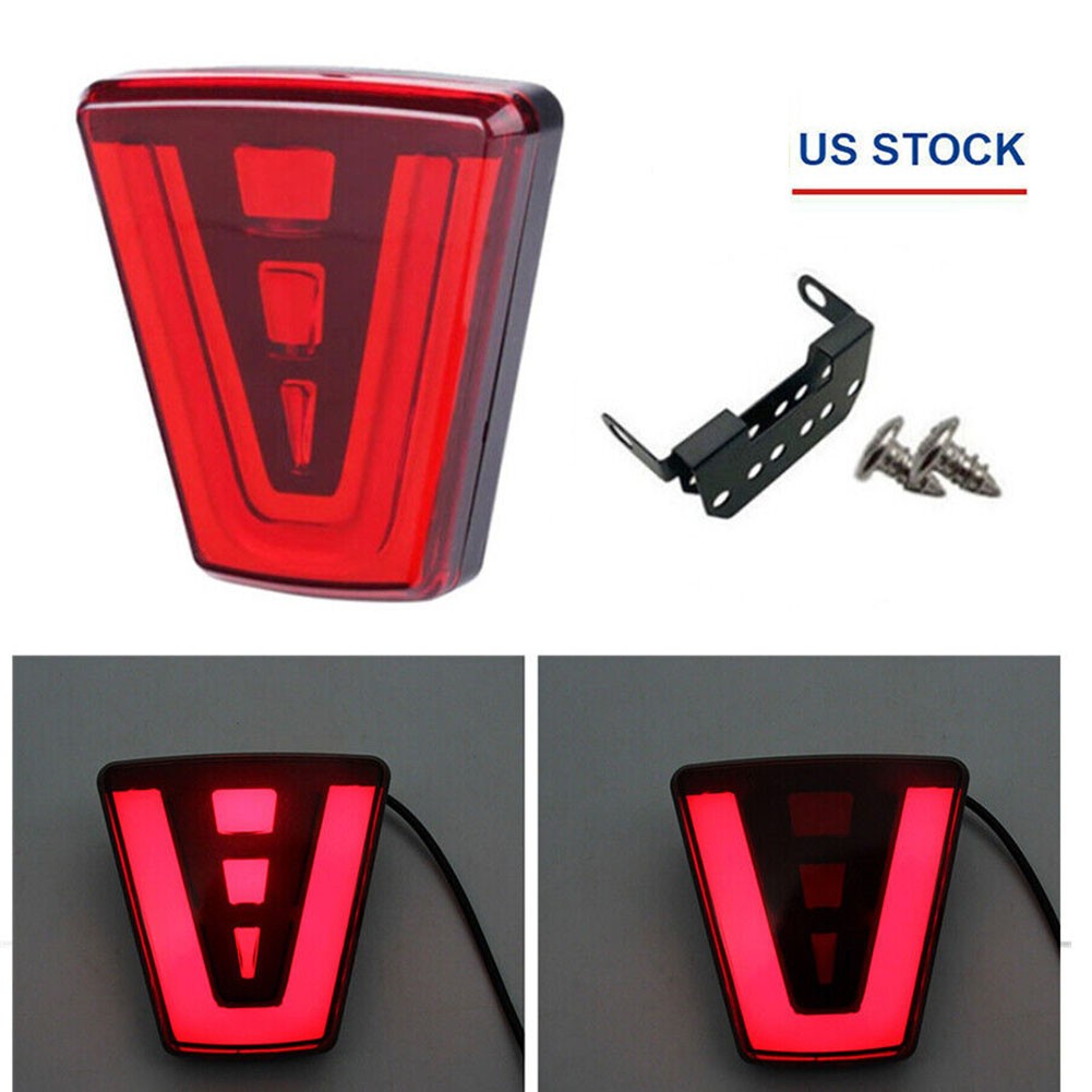 Strobe Flashing LED Tail Brake Stop Light Fog Lamp For F1 Style Car ...