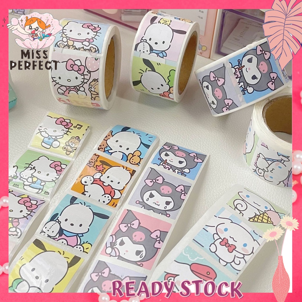 Sanrio Creative Stickers Scrapbook Cute Cartoon Labelled | Shopee Malaysia