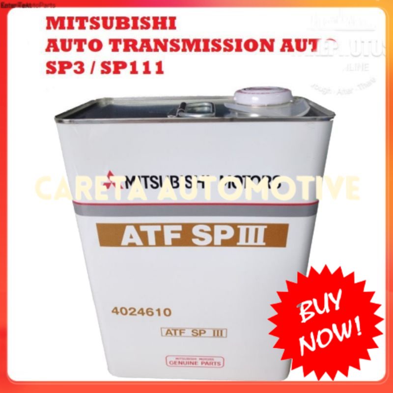 Mitsubishi ATF SP3 SP III Automatic Transmission Fluid 4 Litres 4024610 ...