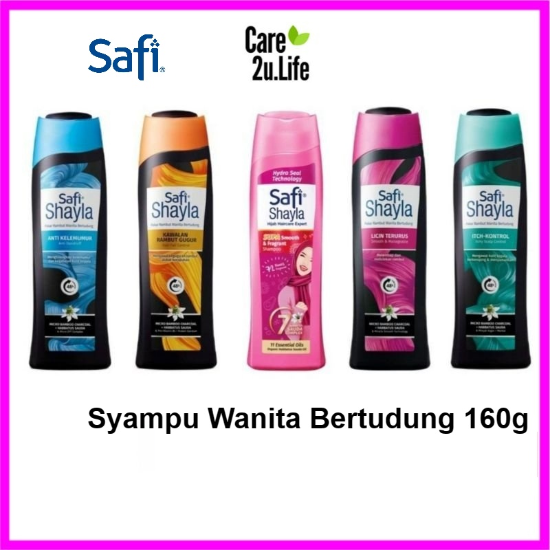 Safi Shayla Syampu Wanita Bertudung 160g Hair Shampoo Berhijab Haircare ...