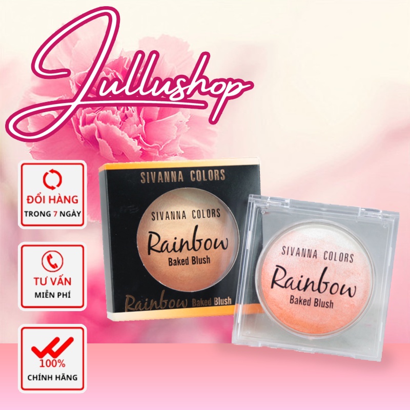 Sivanna Colors Rainbow Baked Blush Sivanna With Sivanna Colors Rainbow