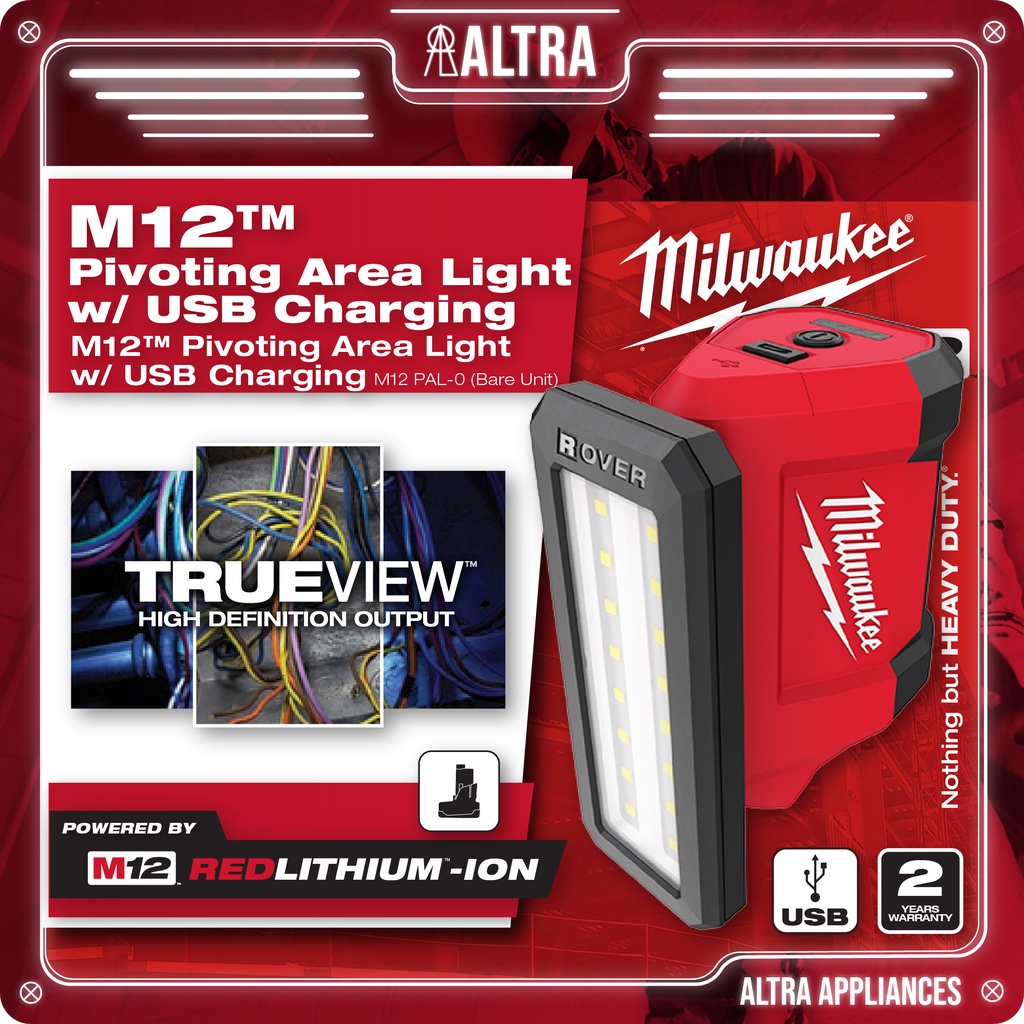 Milwaukee m12 rover online 700 lumens