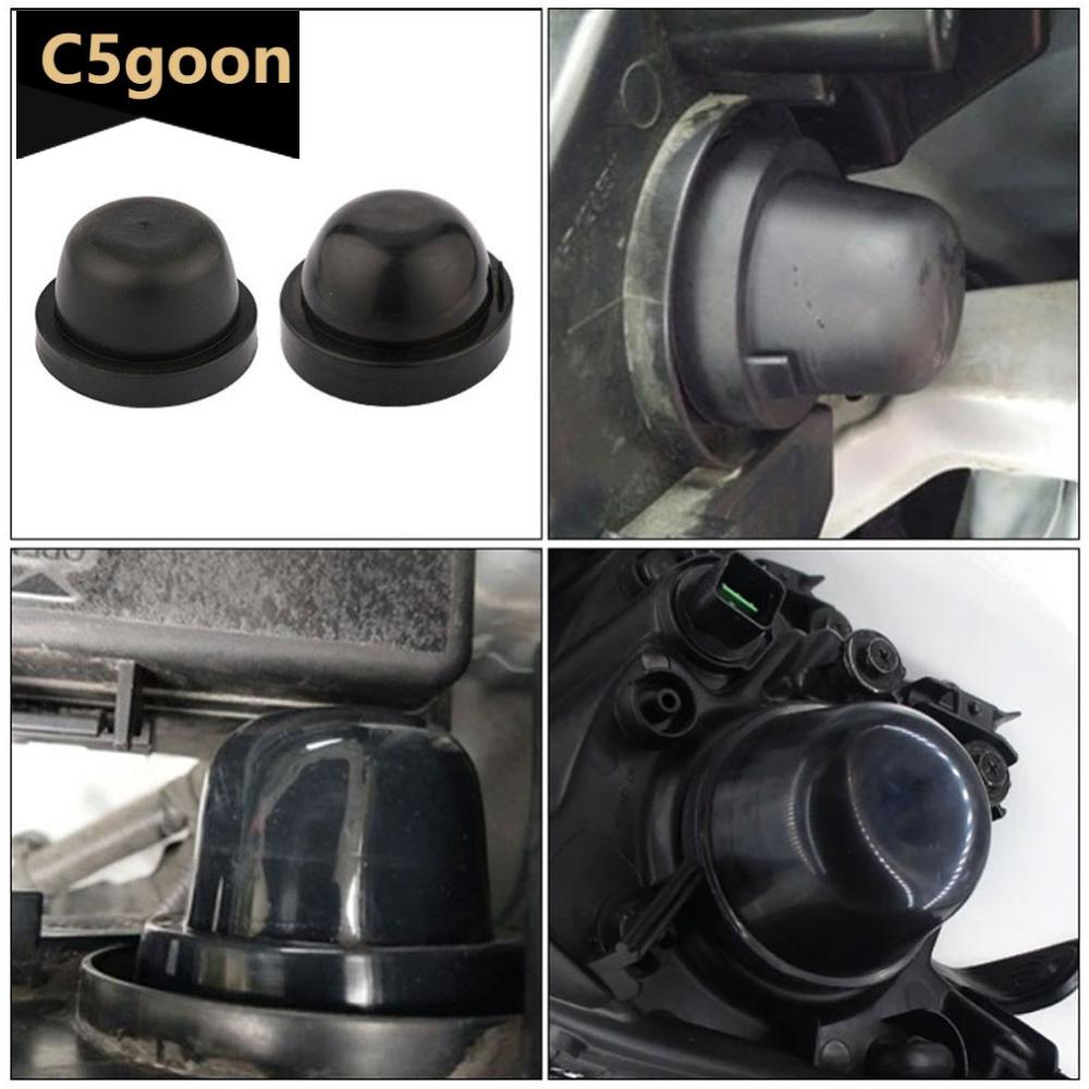 C5GOON Car LED Headlight Dust Cover HID Headlight Rubber Seal Cap Cover