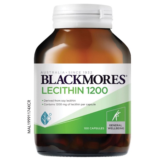 Blackmores Lecithin 1200mg Reduce Cholesterol Supplement Fat