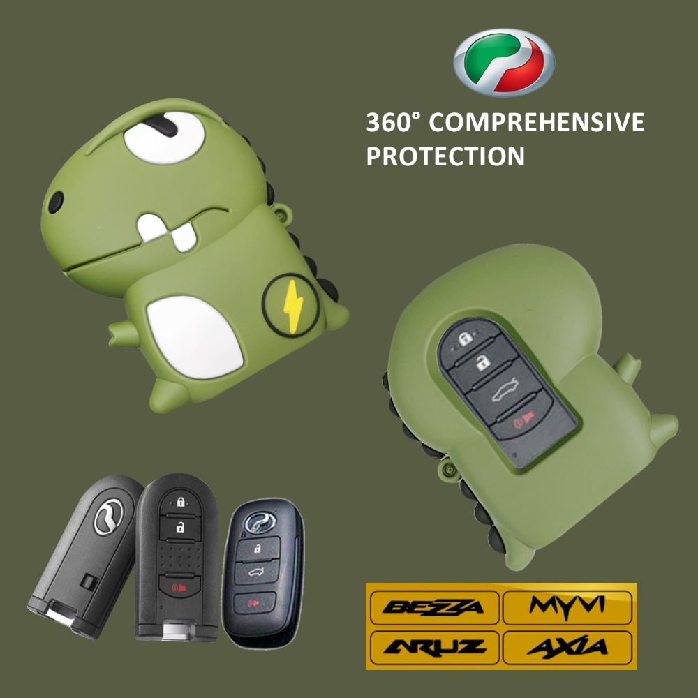 PERODUA Car Key Cover PERODUA ATIVA MYVI BEZZA AXIA ARUZ Silicone Car