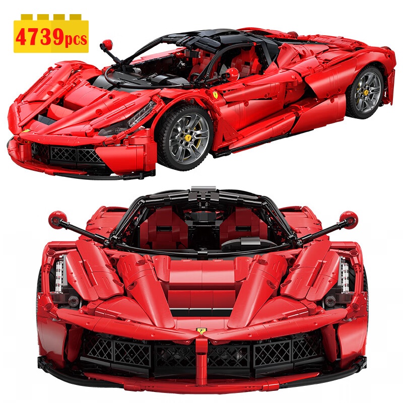 Cada C61505 1:8 Ferrari Laferrari Supercar Assembly Toy | Shopee Singapore