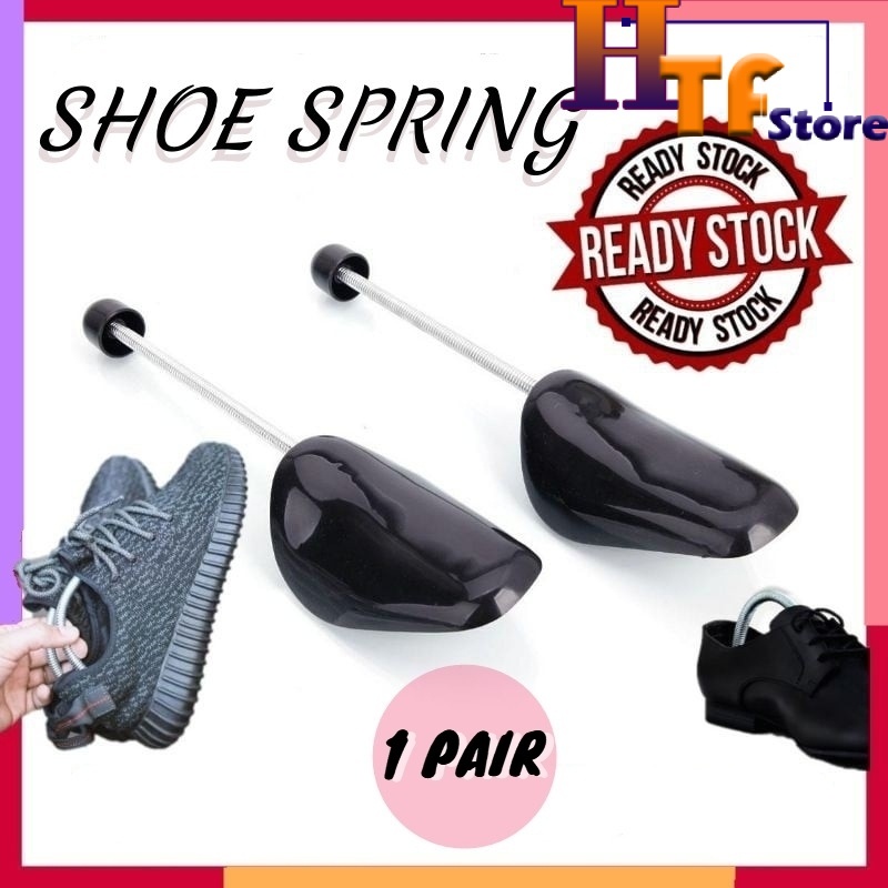 (1 pair) Shoe Spring Shoe Tree Spring Rod Shoe Hold Plastic Holder ...