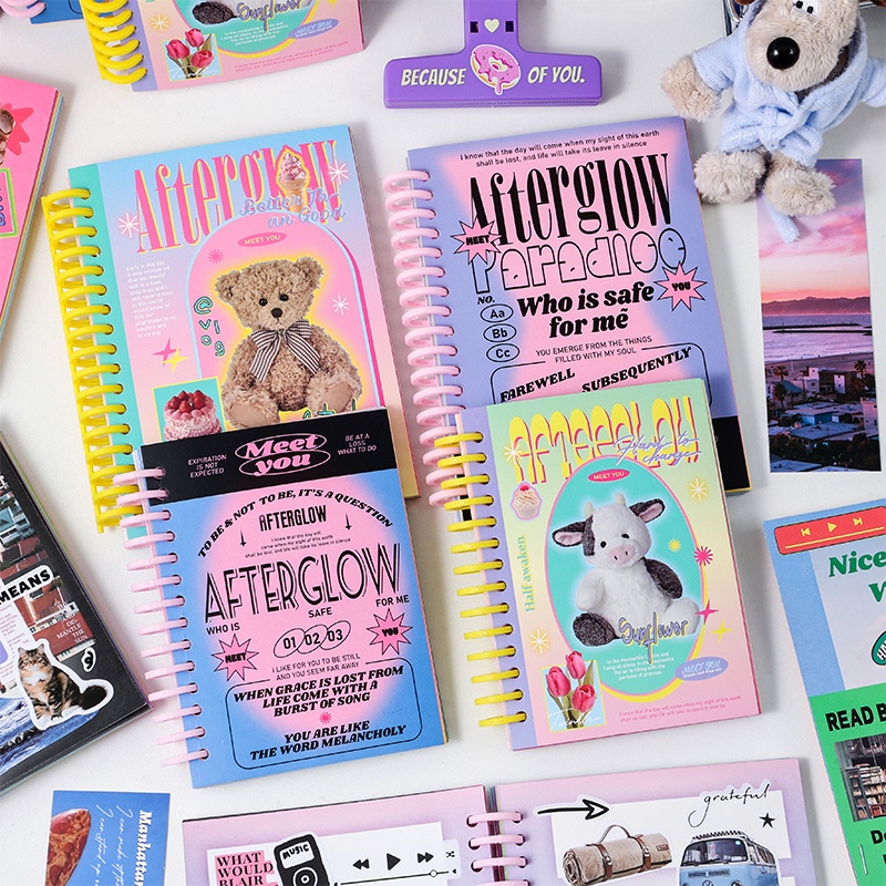 Imoda 80sheets/book Ins Style Notebook Student Learning Coil Book ...