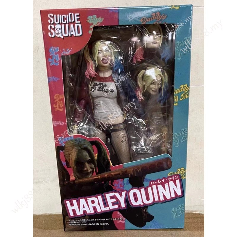 SHF Suicide Squad Joker Harley Quinn NECA Action Figure Toys Model ...