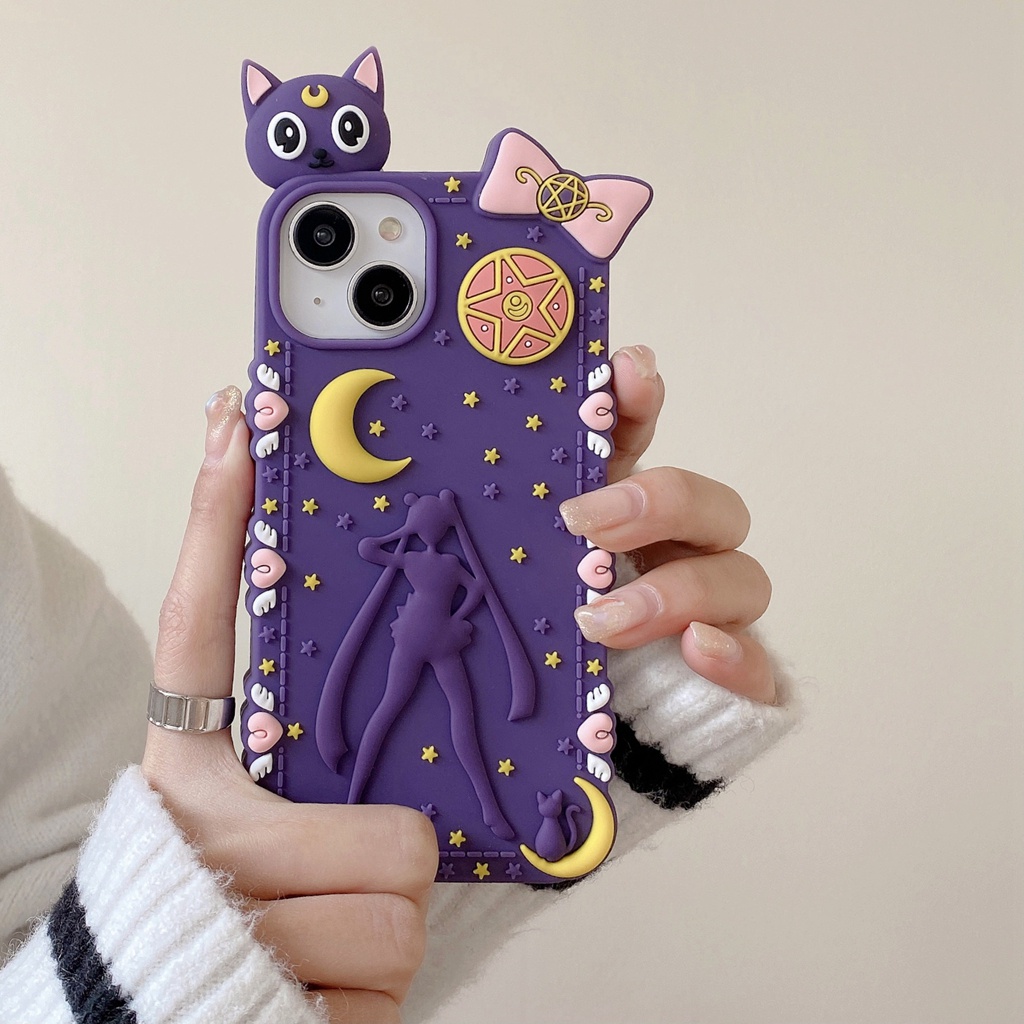 Luna cat Case for Iphone 14 14pro Max11 Pro Max Xs Max X 12 Pro