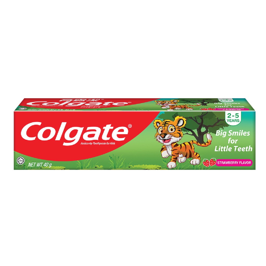 COLGATE TOOTHPASTE FOR 2-5 YEARS KIDS 40G (TIGER) | Shopee Malaysia