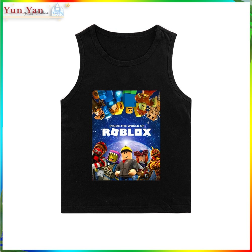 2023 New Roblox Tank Top Boys and Girls Fashion Leisure Trend Kids ...