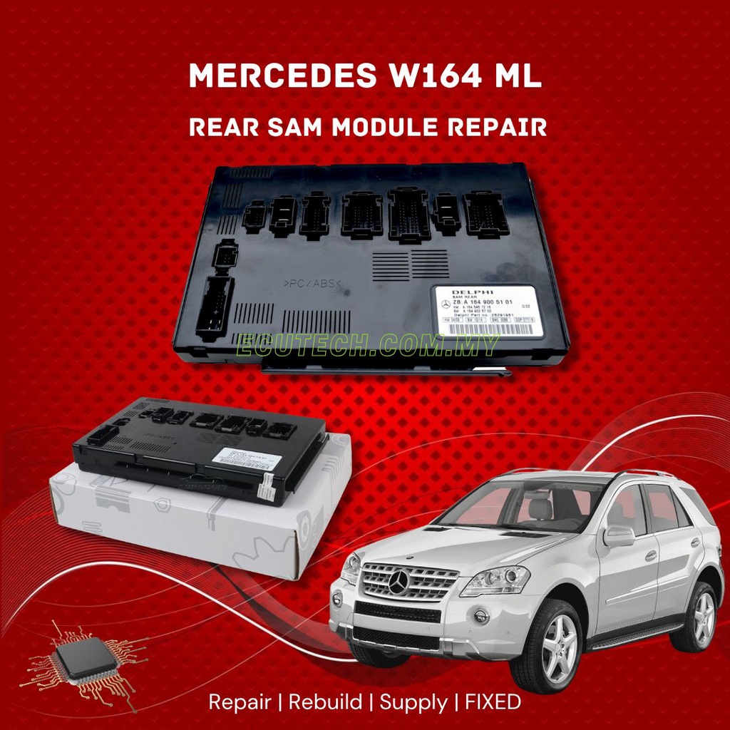 MERCEDES W164 ML REAR SAM MODULE REPAIR Shopee Malaysia