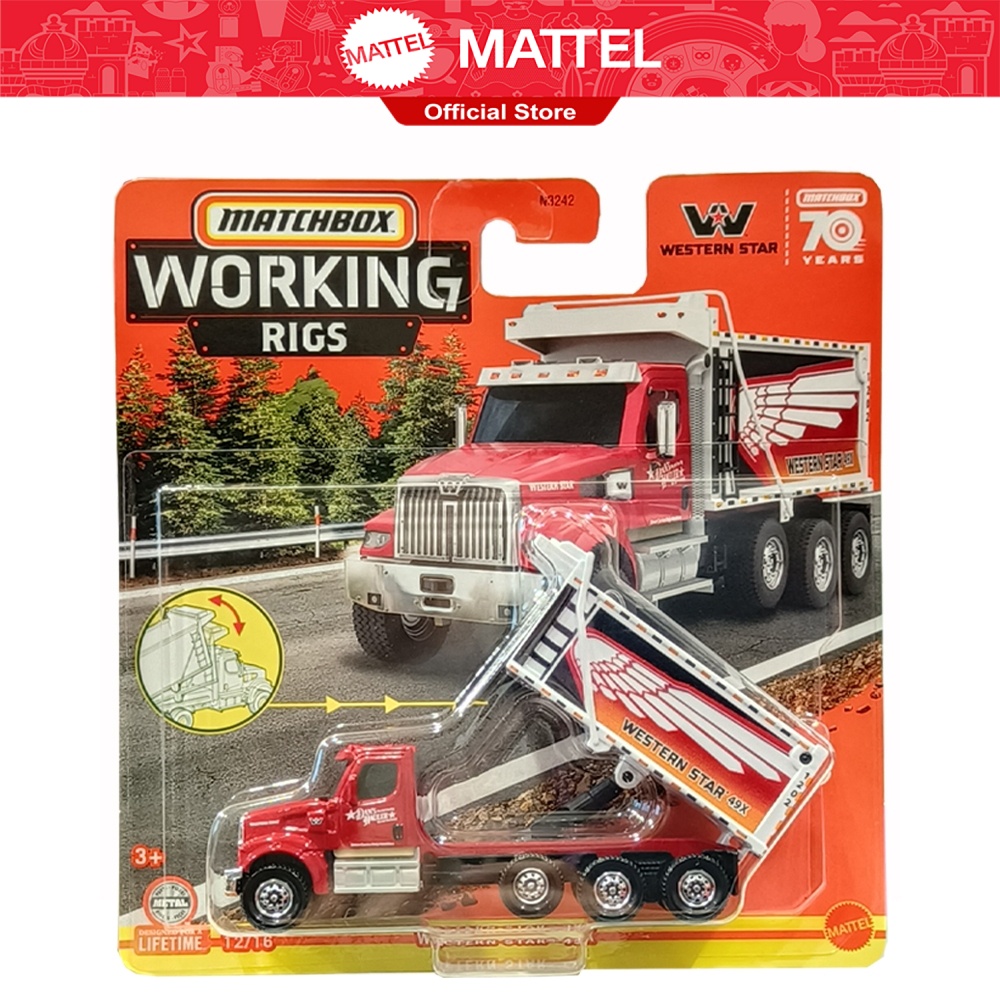 Matchbox Working Rigs 70 Years Special Edition Western Star 49X (N3242 ...