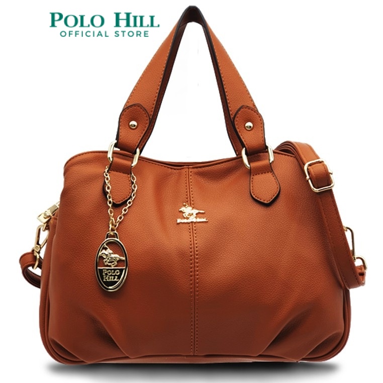 POLO HILL Ladies Furrow Shoulder Bag PHD1-0B-225 | Shopee Malaysia