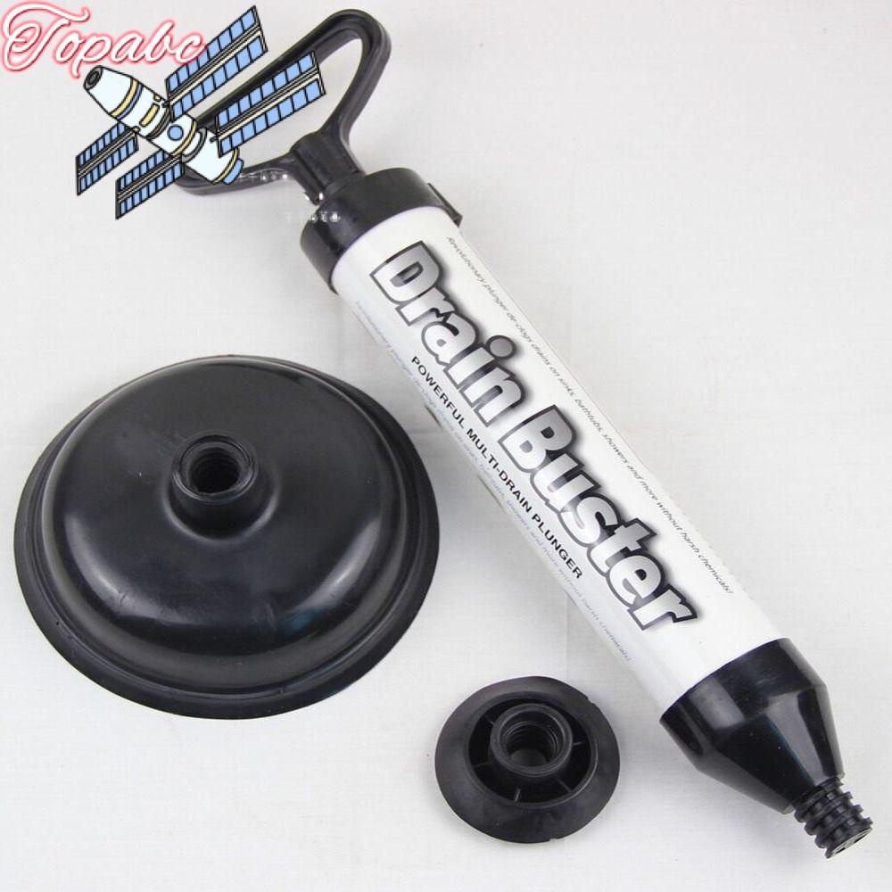 TOPABC Toilet Unblocker Cistern Vacuum Suction Pump High Air Pressure Drainage Toilet Stopper